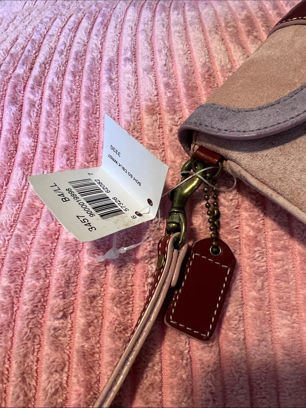 Coach Y2K SoHo Suede Wristlet - Picture 8 of 16